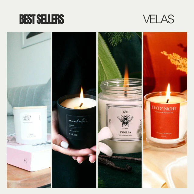 BEST SELLERS - VELAS — foto da loja oficial